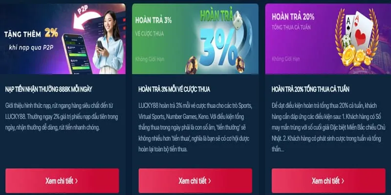 Người chơi vui vẻ nhận thưởng và các ưu đãi